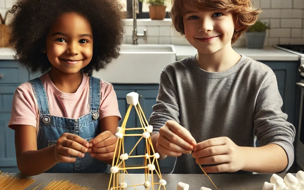 Build a Tower with Spaghetti and Marshmallows